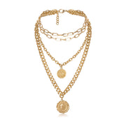 Multilayered Chunky Chain Necklace