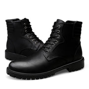 Leather Non-slip Combat Boots High-top Large Size Desert Boots
