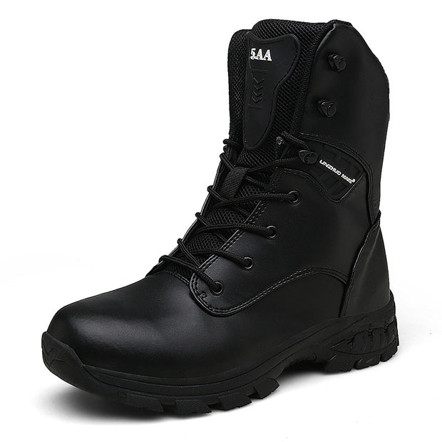 High-top camouflage waterproof combat boots