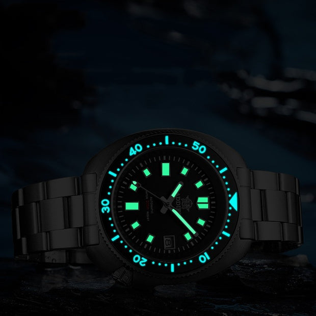 Classic Luminous Sapphire Fine Steel Mechanical Watch
