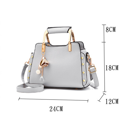 dimension_large-1 BW 100% Genuine Luxury Leather Women Handbags - Lux Store 4U
