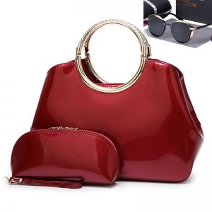New MCB Deluxe Handbag With Free Wallet & Glasses Gifts