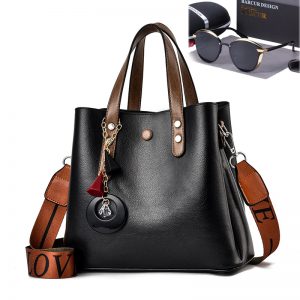 MCB Luxury Vintage Handbag With Free Polarized Glasses Gift