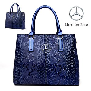 MCD Checquered Luxury Highend Leather Women Handbag Purse