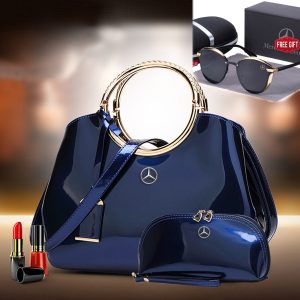 MCB Deluxe Handbag With Free Wallet And Glasses Gift