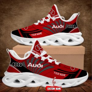 Aud Personalized Max Soul Sneakers and Aud Deluxe Leather Handbag