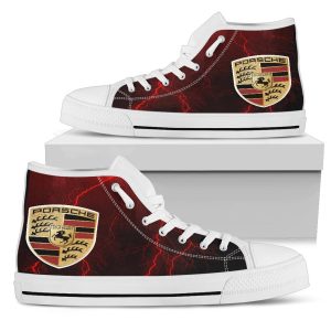 POSC Thunder Design Unisex High-Top Sneakers