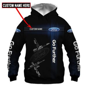 Ford Custom Name Zipper,Hoodie, Baseball Jacket, Bomber Jacket, Fleece Jacket, Tshirt, Sweatshirt, Polo Shirt