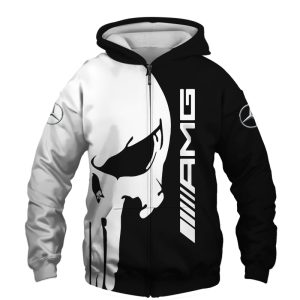 MCB VS5 Skull Black AMG Zipper, Hoodie, Baseball Jacket, Bomber Jacket,Tshirt, Sweatshirt, Polo Shirt