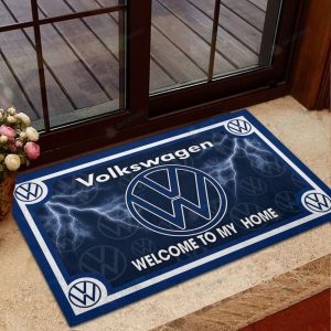 VS01 Volkswagen Welcome Personalized Doormat