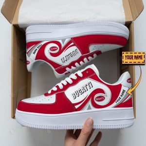 Customize Your Name With Bugatti AF1 Fashion Sneakers