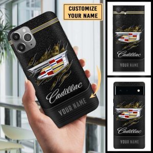 VS5 Cadillac Custom Name Phone Case For All Phone Models