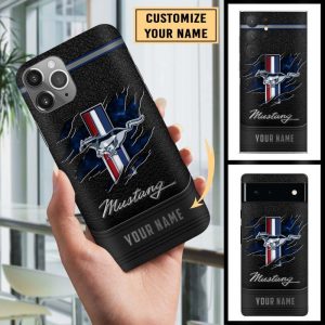 VS5 Mustang Custom Name Phone Case For All Phone Models
