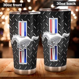 VS3 Mustang All Over Print 20oz and 30oz Tumbler