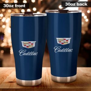 VS4 Cadillac Blue All Over Print 20oz and 30oz Tumbler