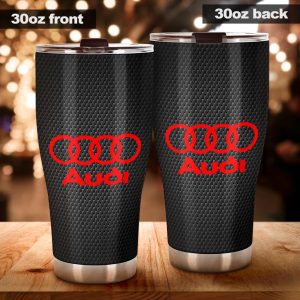 VS4 Audi Black All Over Print 20oz and 30oz Tumbler