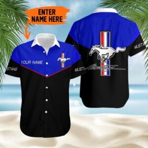 VS2 MSTG Multicolored Custom Name Hawaiian Shirts