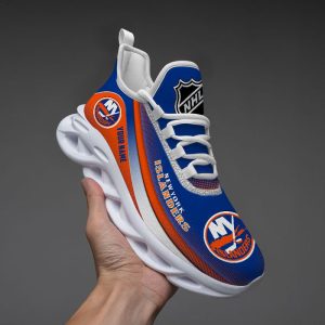 VS8 New York Islanders Custom Name Designed Max Soul Sneakers