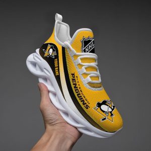 VS8 Pittsburgh Penguins Custom Name Designed Max Soul Sneakers