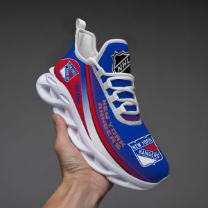 VS8 New York Rangers Custom Name Designed Max Soul Sneakers