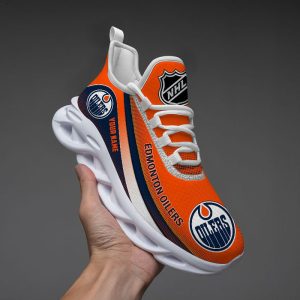 VS8 Edmonton Oilers Custom Name Designed Max Soul Sneakers