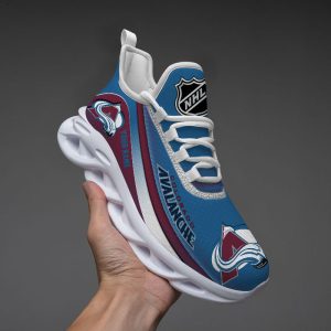 VS8 Colorado Avalanche Custom Name Designed Max Soul Sneakers