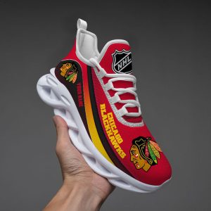VS8 Chicago Blackhawks Custom Name Designed Max Soul Sneakers