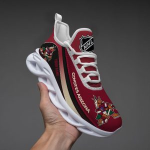 VS8 Arizona Coyotes Custom Name Designed Max Soul Sneakers