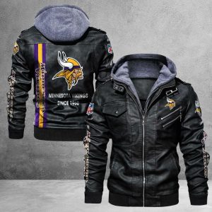 MNVK Designed Casual Winter Leather Jacket