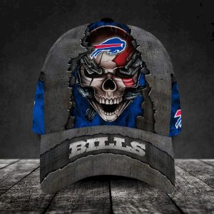 VS2 BFBL Skull Custom Name Universal Fit Unisex Classic Cap