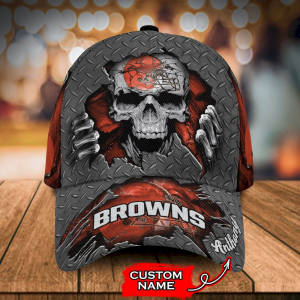 VS1 2023C CLBR Skull Custom Name Universal Fit Unisex Classic Cap