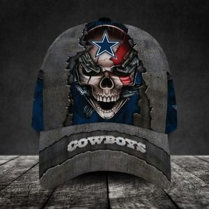 VS2 DLCB Skull Custom Name Universal Fit Unisex Classic Cap