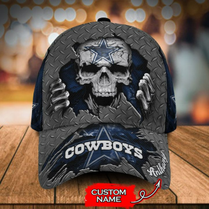 VS1 DLCB Skull Custom Name Universal Fit Unisex Classic Cap