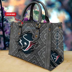 HSTX Custom Name Vintage Leather Handbag