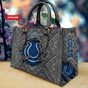 INCL Custom Name Vintage Leather Handbag
