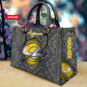 LARM Custom Name Vintage Leather Handbag