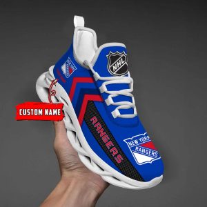 VS3 New York Rangers Custom Name Max Soul Sneakers