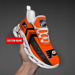 VS3 Philadelphia Flyers Custom Name Max Soul Sneakers
