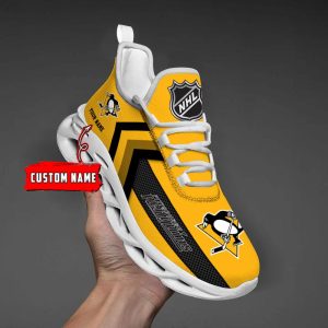 VS3 Pittsburgh Penguins Custom Name Max Soul Sneakers