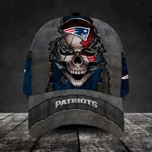 VS2 NEPT Skull Custom Name Universal Fit Unisex Classic Cap