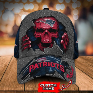 VS1 NEPT Skull Custom Name Universal Fit Unisex Classic Cap