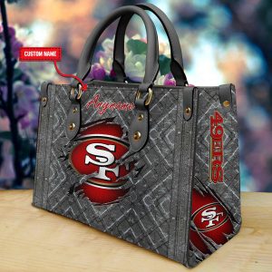 SFC4 Custom Name Vintage Leather Handbag