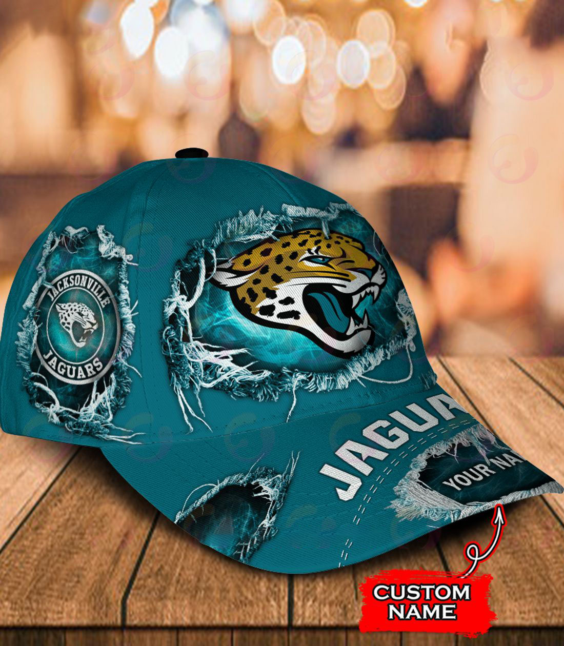 NFL Jacksonville Jaguars Cap Custom Name