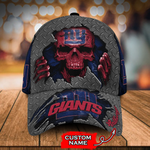 VS1 NYGT Skull Custom Name Universal Fit Unisex Classic Cap