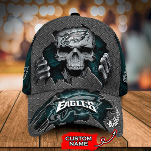 VS1 2023C PHEG Skull Custom Name Universal Fit Unisex Classic Cap