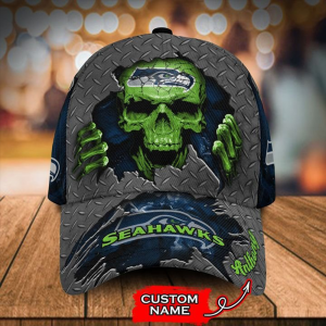 VS1 STSH Skull Custom Name Universal Fit Unisex Classic Cap