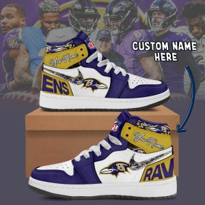 BLRAV Fashion Casual Custom Name AJ1 Sneakers