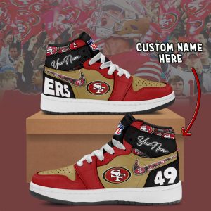 SFC4 Fashion Casual Custom Name AJ1 Sneakers