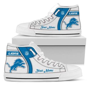 DTLN Customize Name High-Top Sneakers