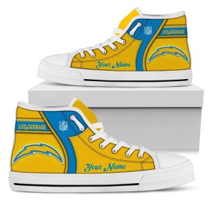 LACH Customize Name High-Top Sneakers